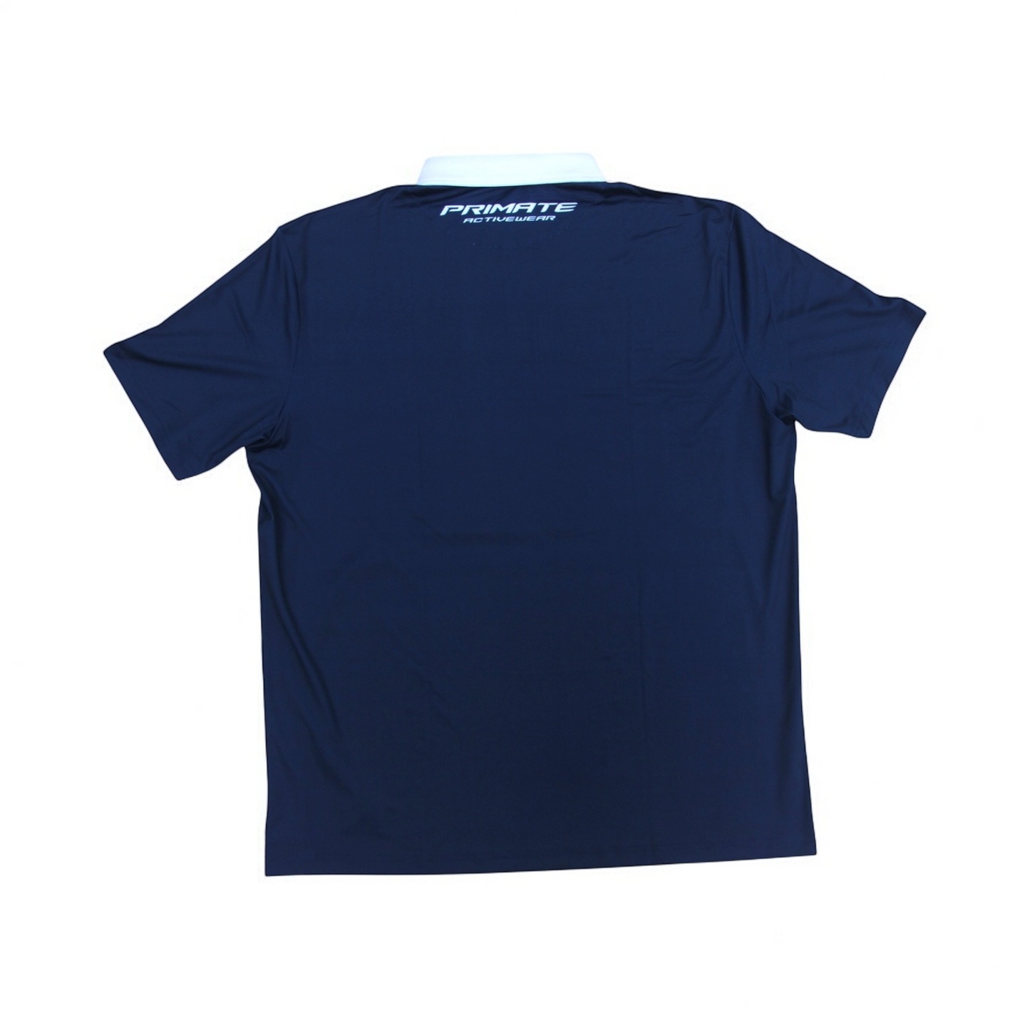 Golf Polo - Navy (Patterned)