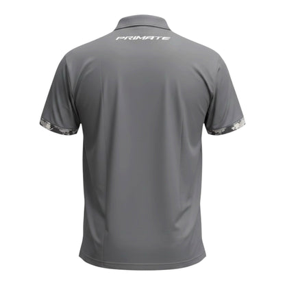 Golf Polo - Grey Camo - Primate Activewear