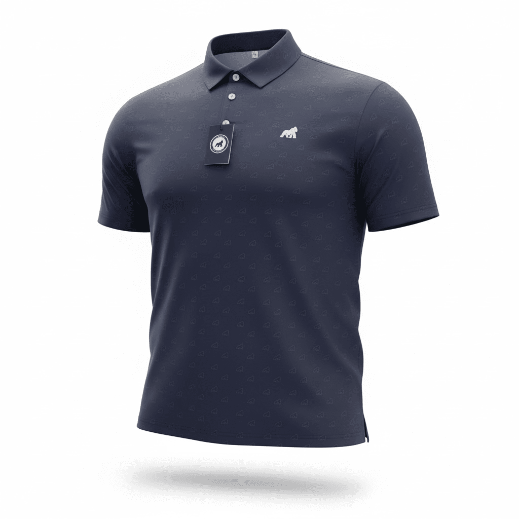 Golf Polo - Navy - Primate ActivewearGolf Polo - Navyr2