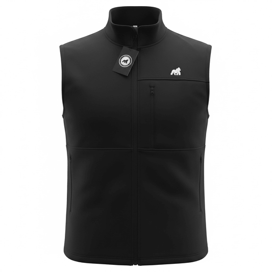 Golf Vest - Black - Primate Activewear